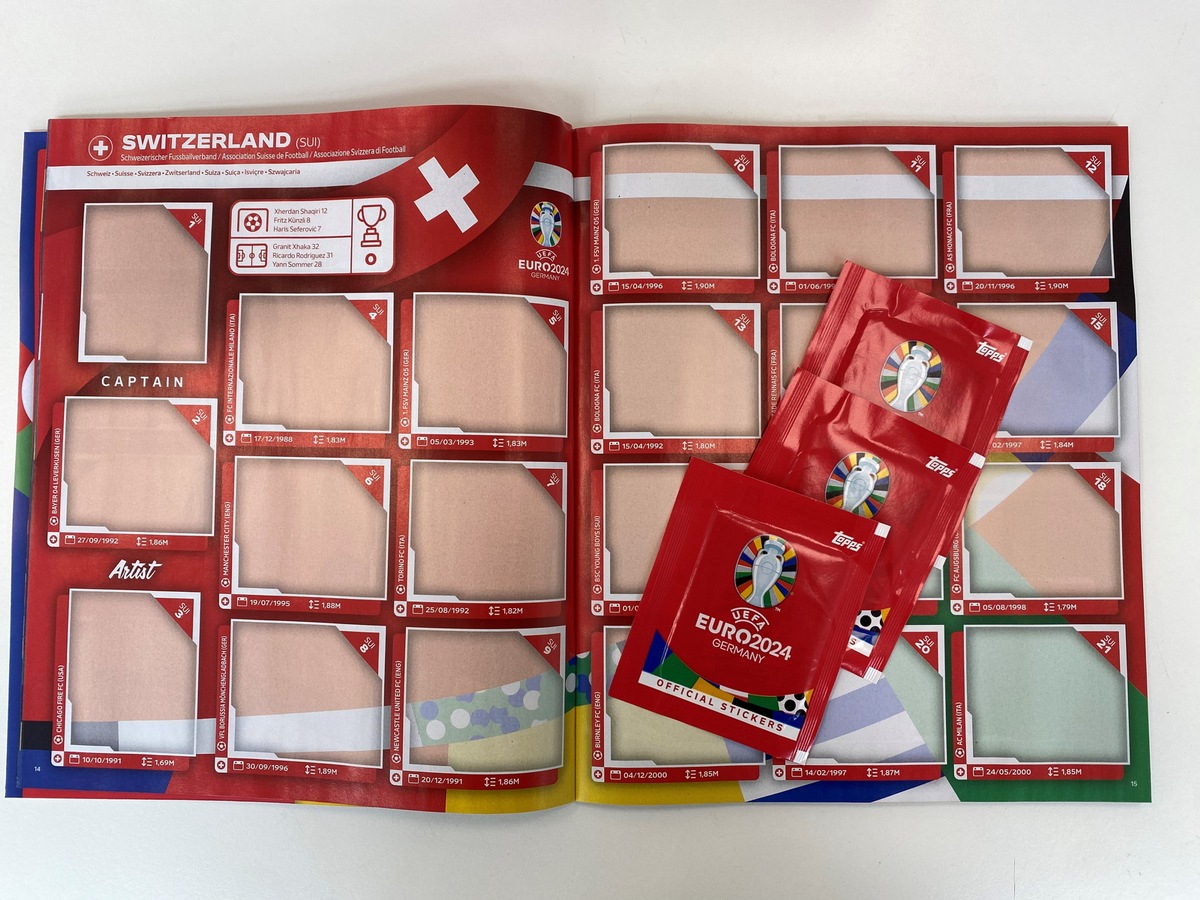 Topps les moins chères du commerce de détail suisse/UEFA